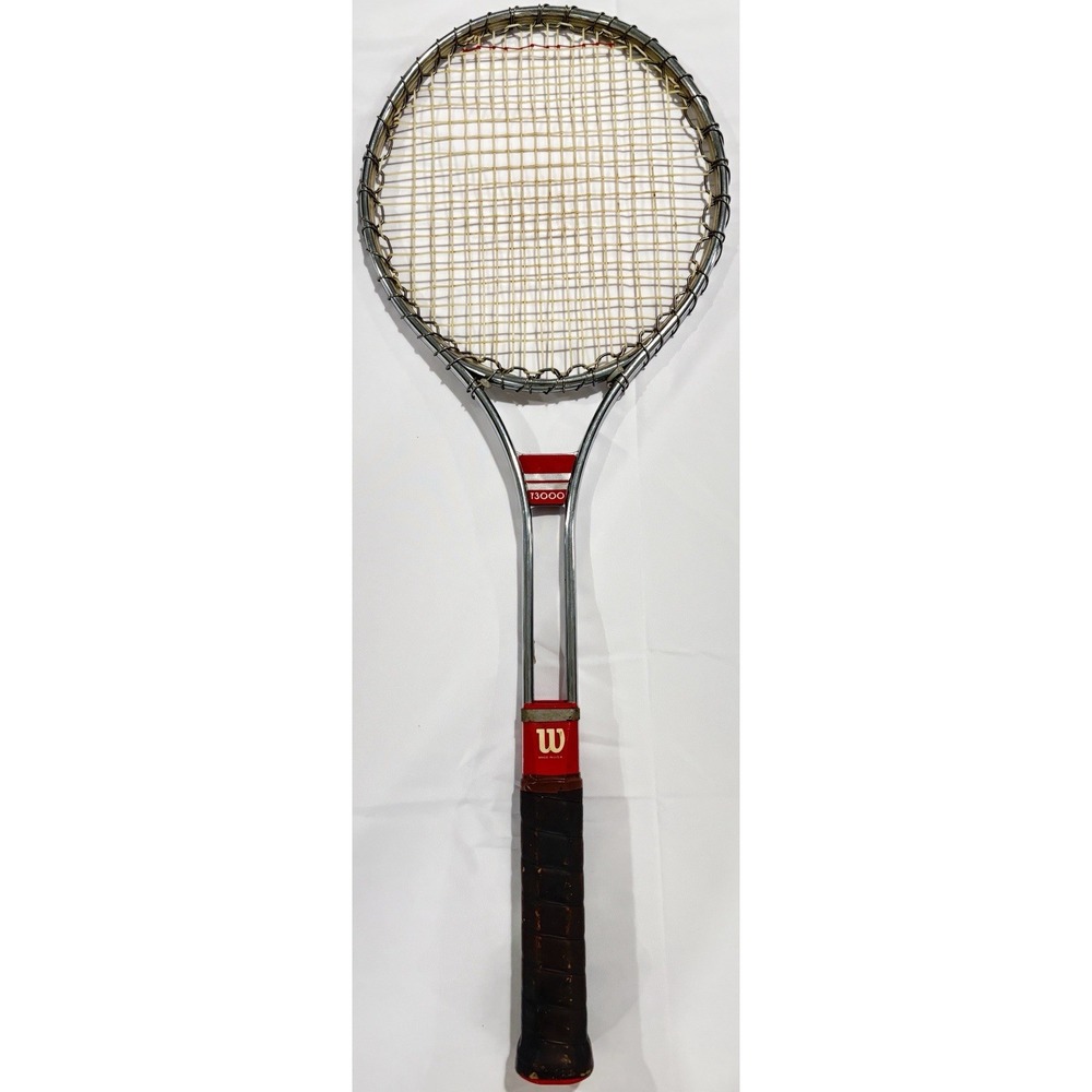 Wilson T3000 Tennis Racquet Vintage 1970s Steel Rare Collectible 4 5/8 Medium